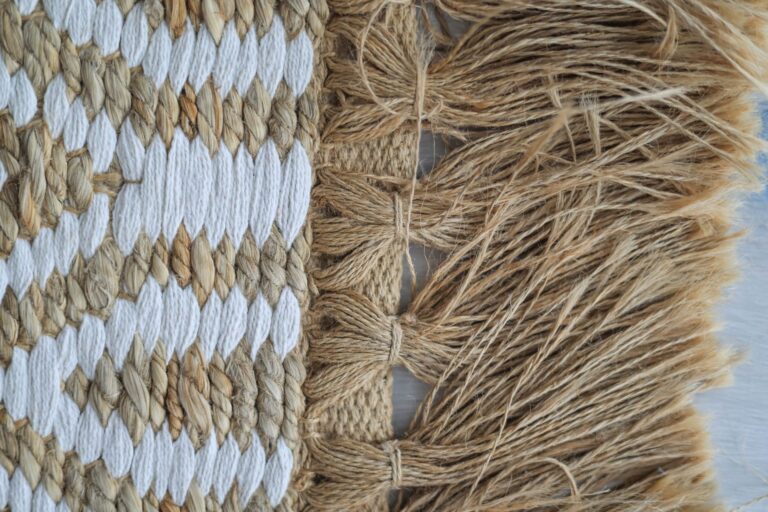 teppich materialien jute wolle kunstfaser